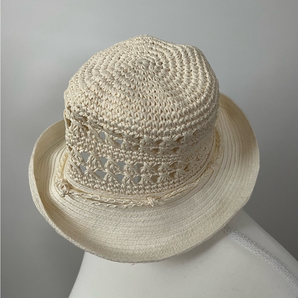 Very Cute White Bucket Hat